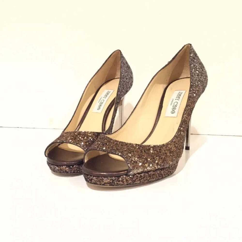 Jimmy Choo sequin pumps size 40